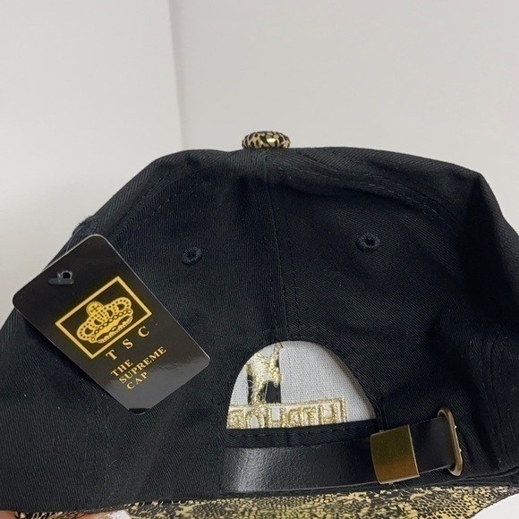 HIPHOP21 ADJUSTABLE BLACK/GOLD DETAILED SNAPBACK❗️ - Picture 3 of 3